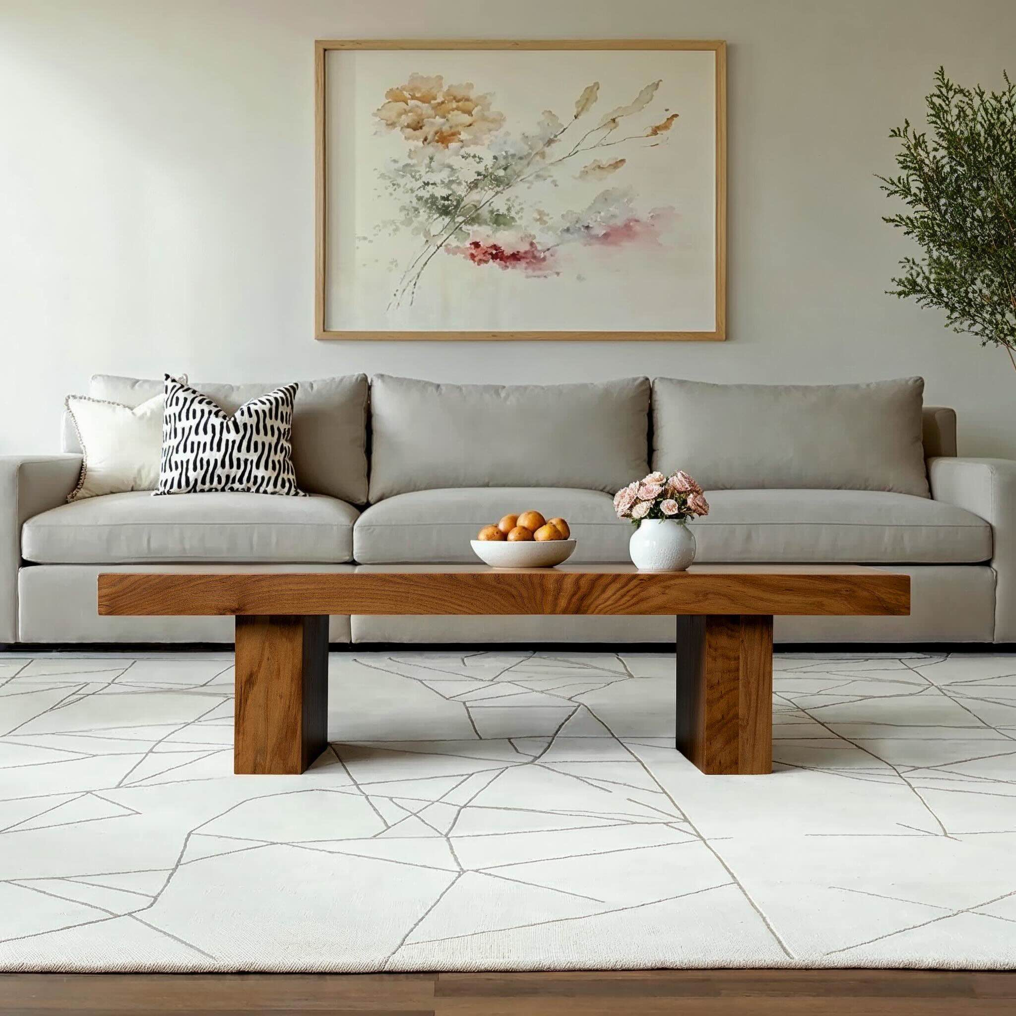 Modern Living Room Furniture by Parkman Woodworks